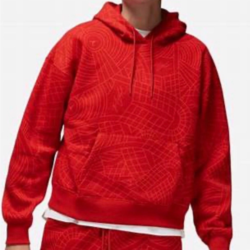 Women’s Jumpman Flight Jordan Red Hoodie Size XL NWT